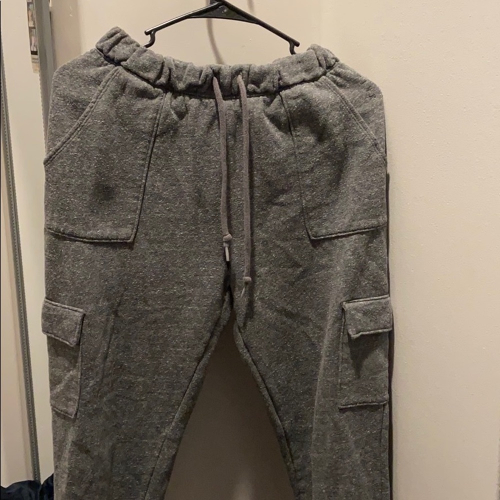 cargo sweat pants
